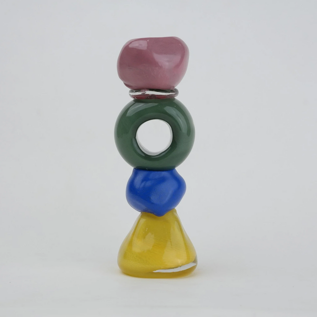 Totem Glass Candle Holder