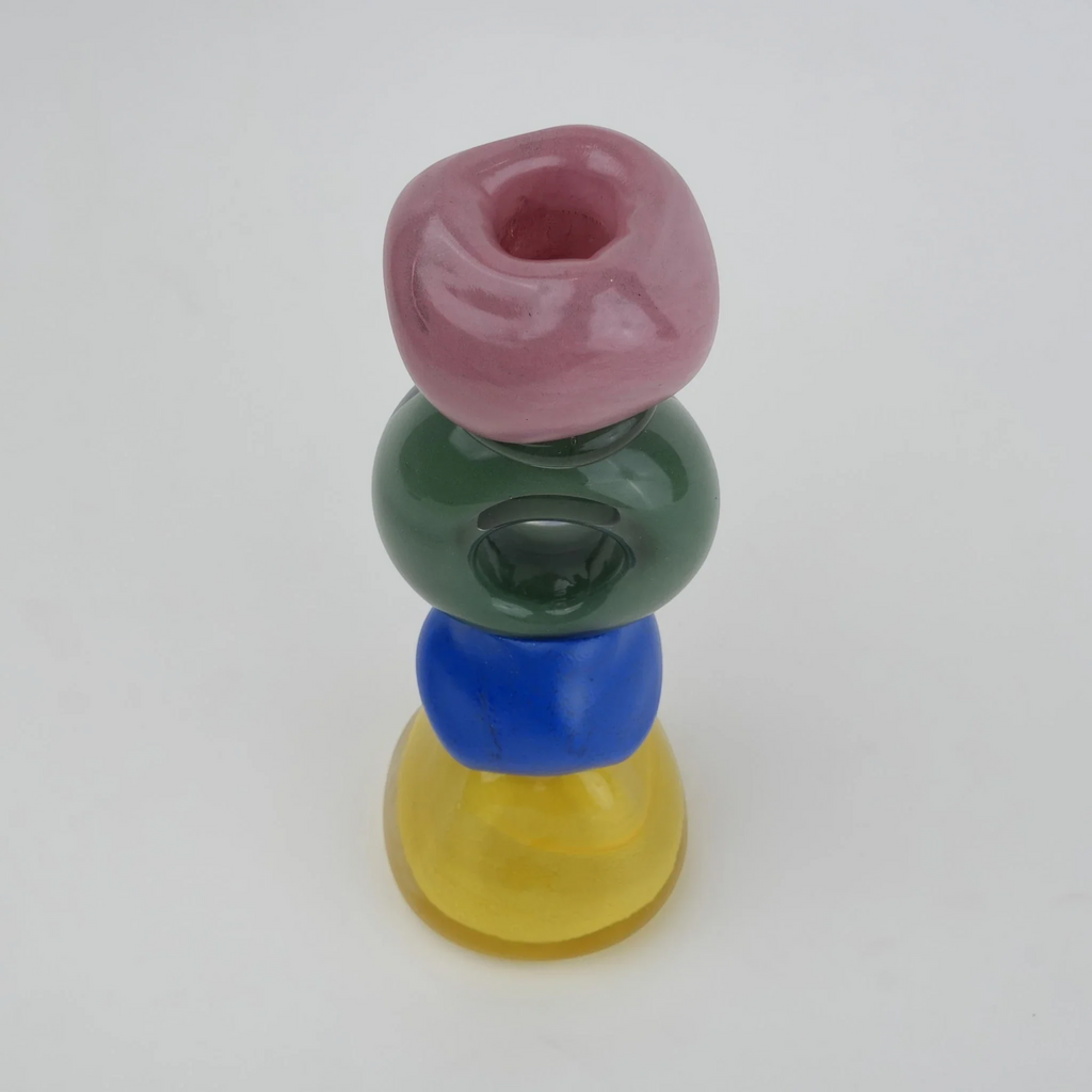 Totem Glass Candle Holder