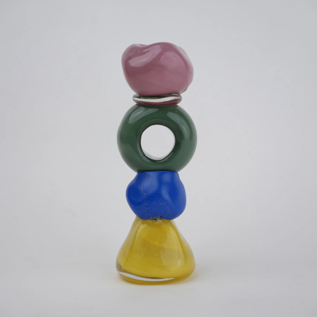 Totem Glass Candle Holder