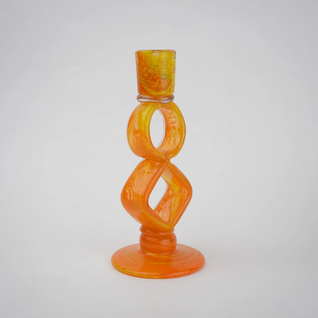Orbit Glass Candle Holder