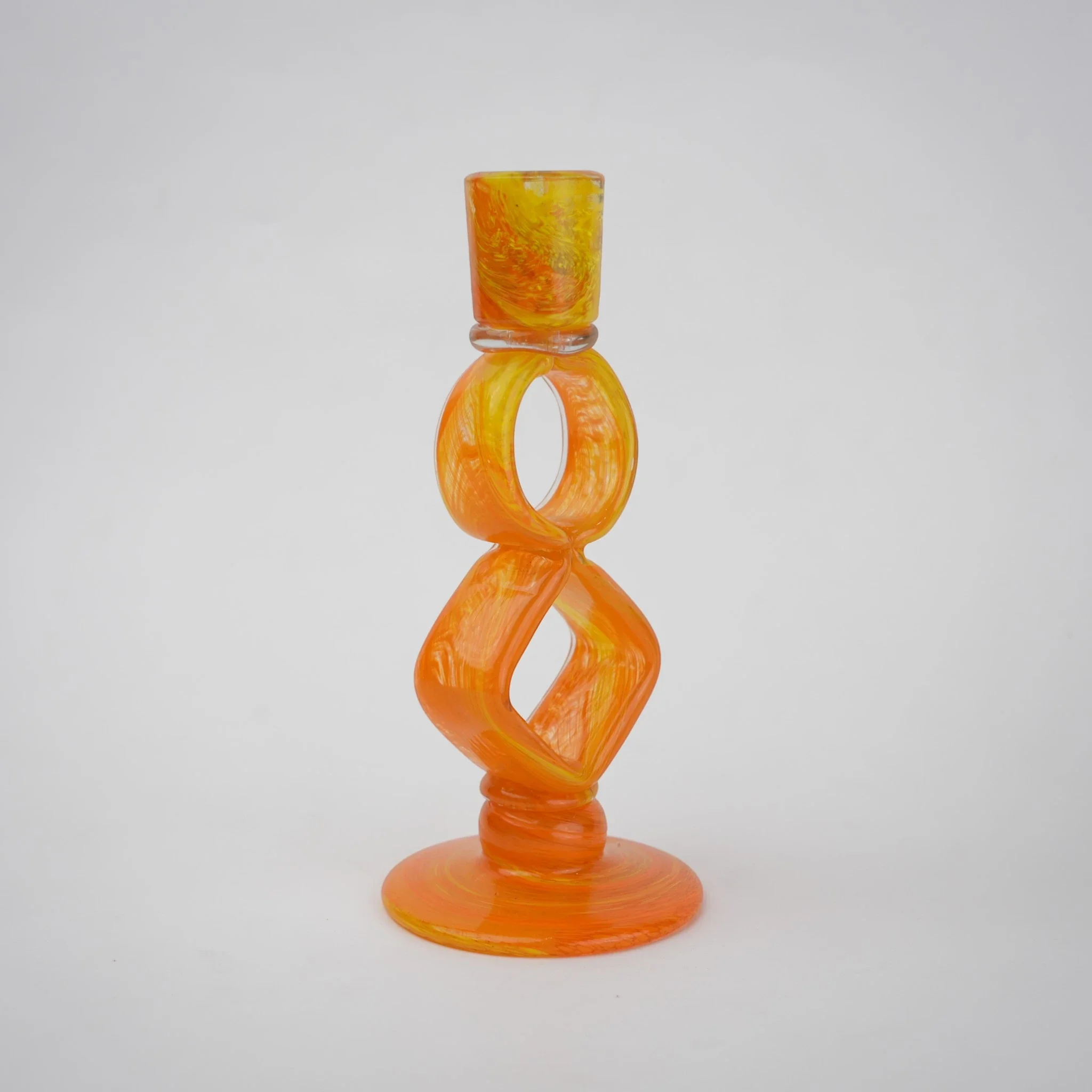 Orbit Glass Candle Holder
