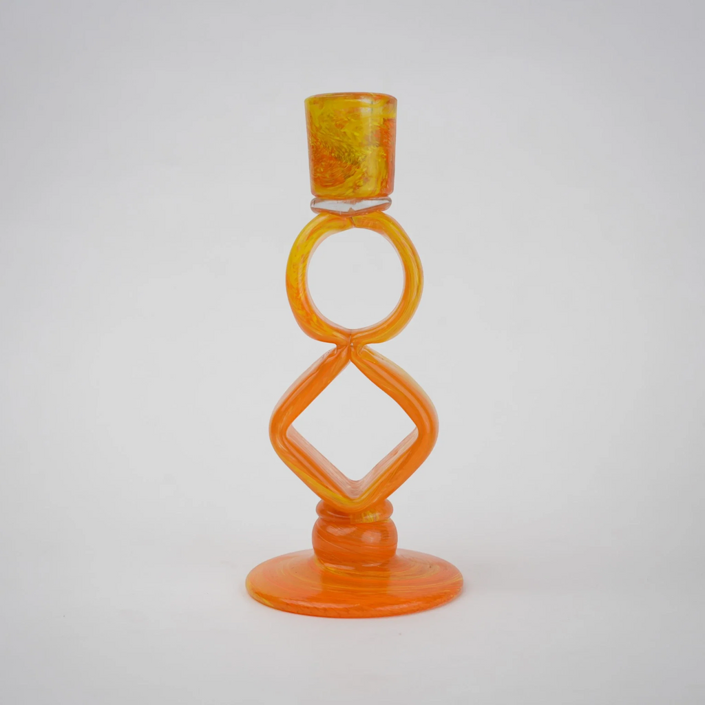 Orbit Glass Candle Holder