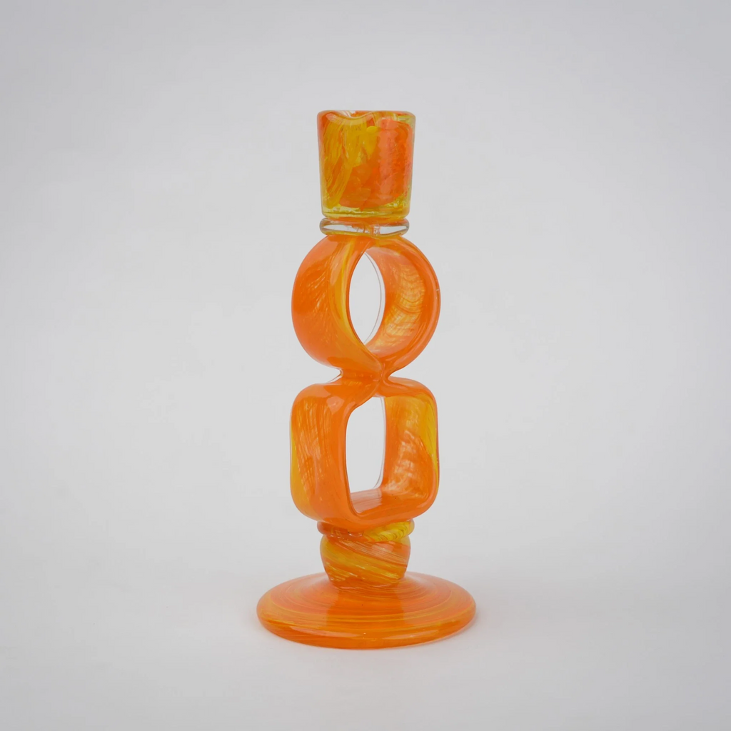 Orbit Glass Candle Holder