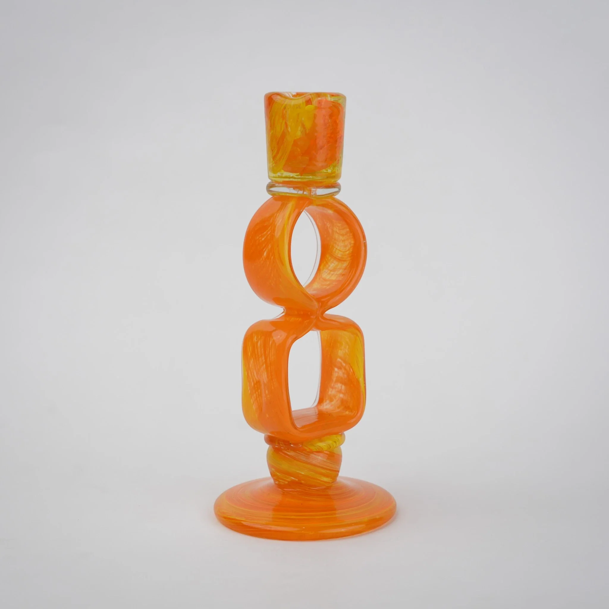 Orbit Glass Candle Holder