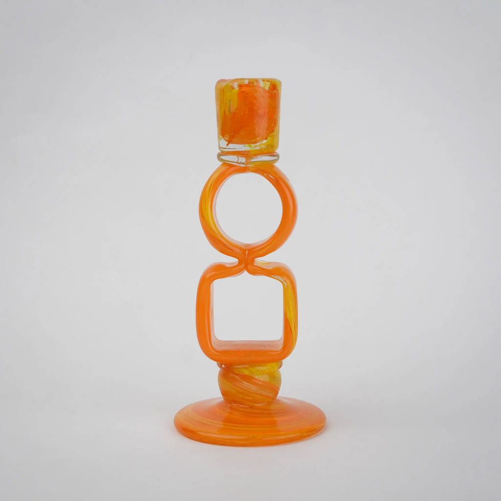 Orbit Glass Candle Holder