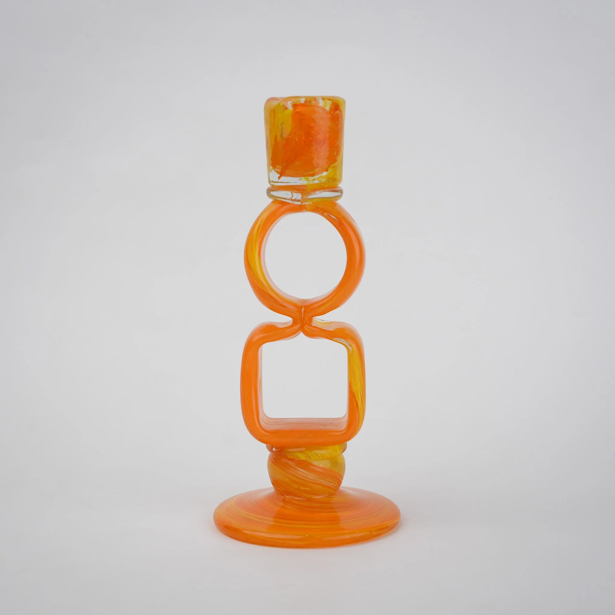 Orbit Glass Candle Holder
