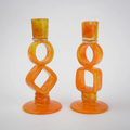 Orbit Glass Candle Holder