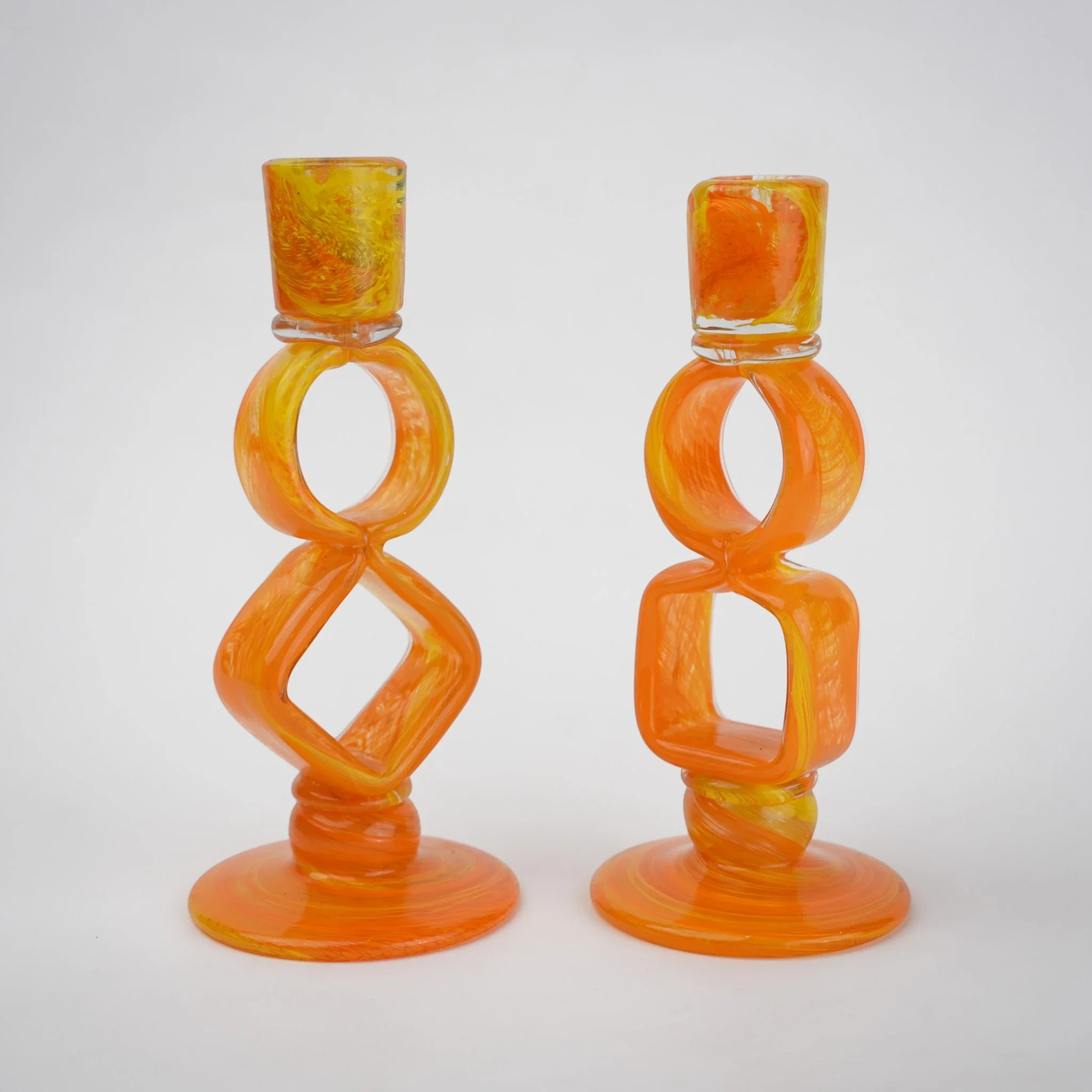 Orbit Glass Candle Holder
