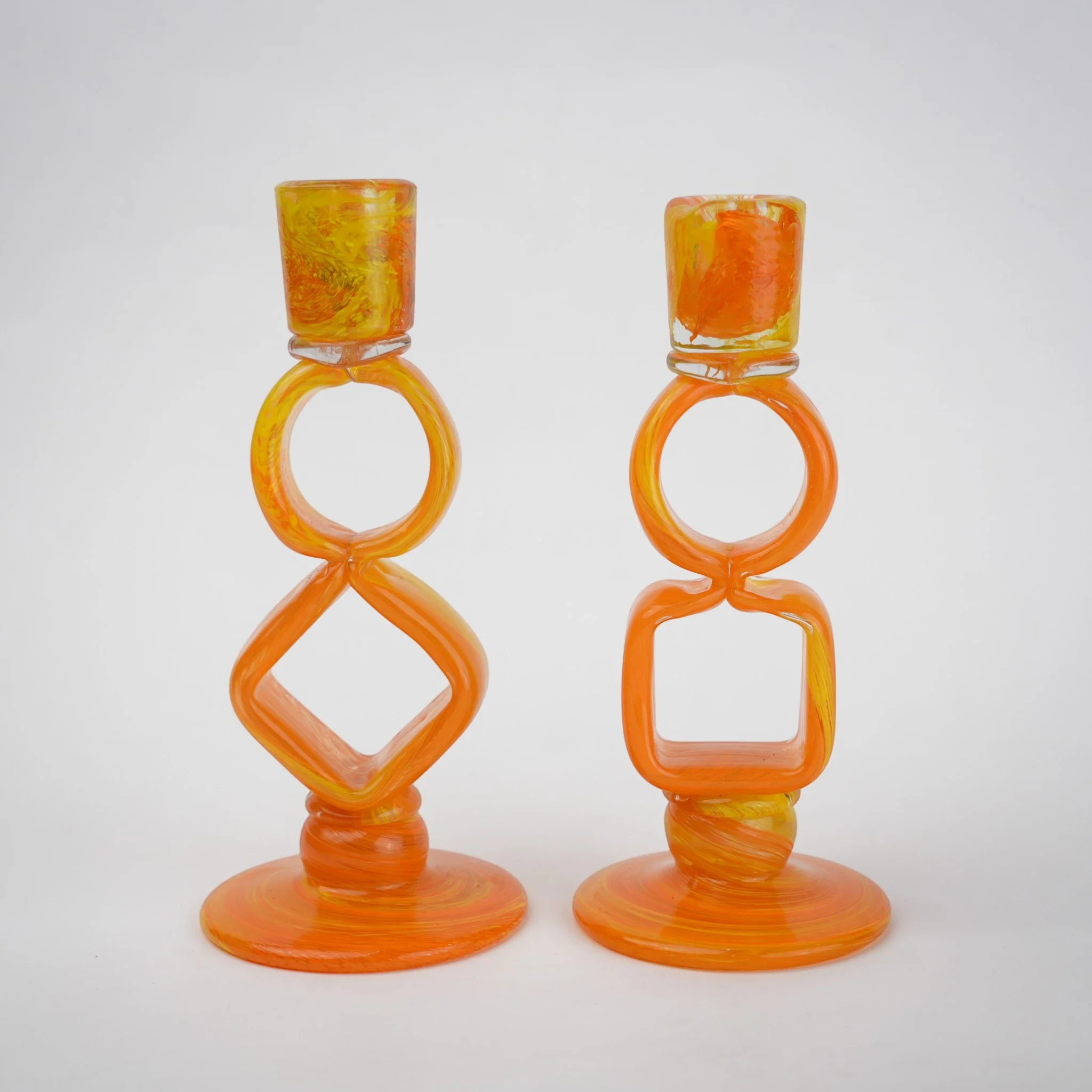 Orbit Glass Candle Holder