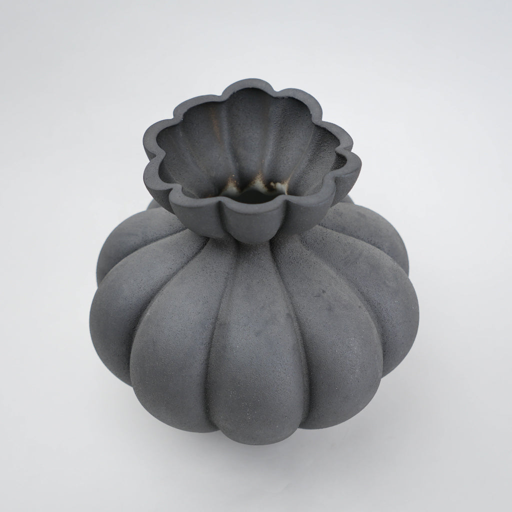 Fluted Form Vase