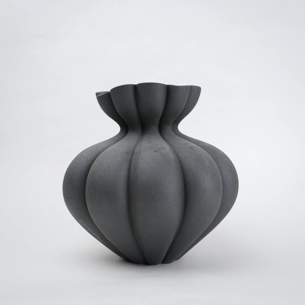 Fluted Form Vase
