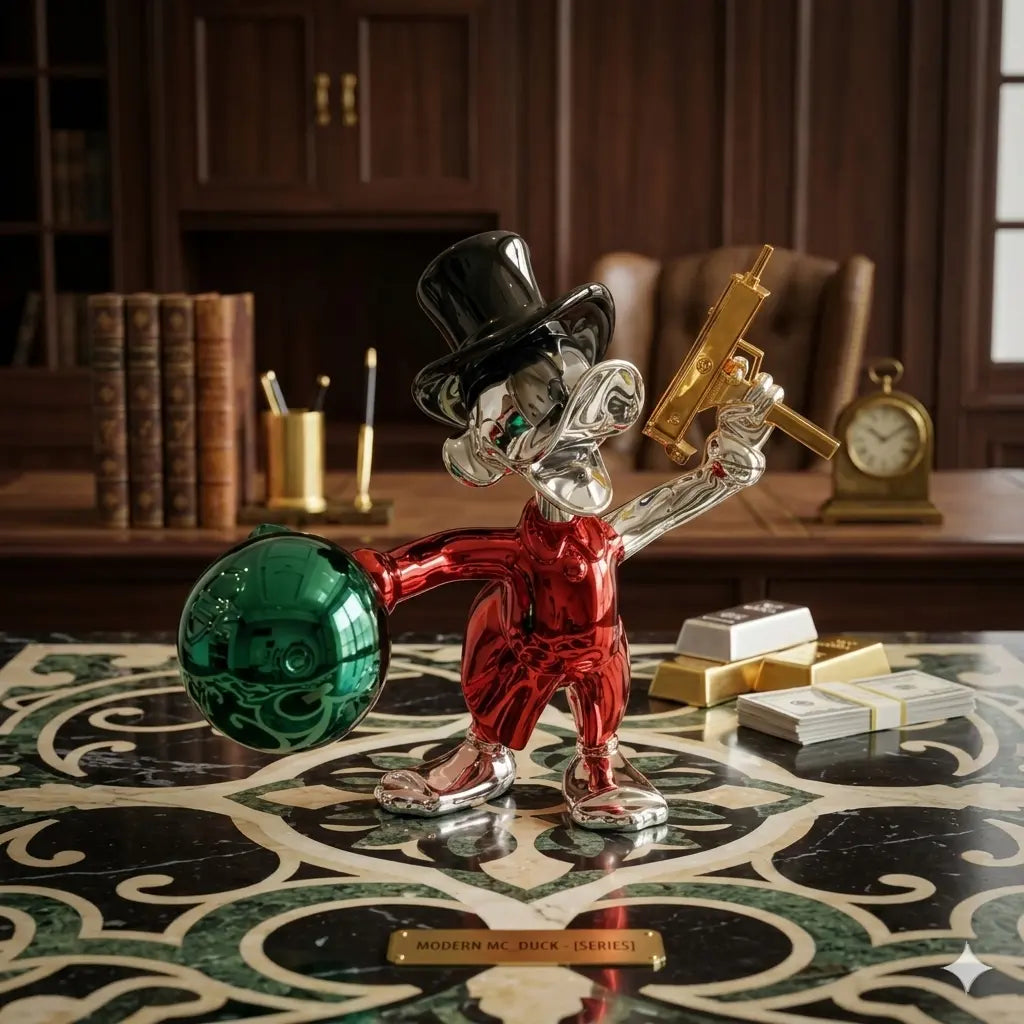 Fortune Guard Duck Figurine