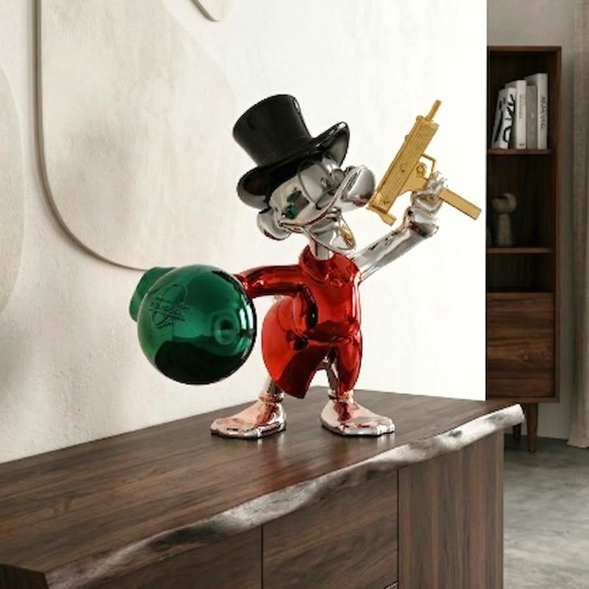 Fortune Guard Duck Figurine