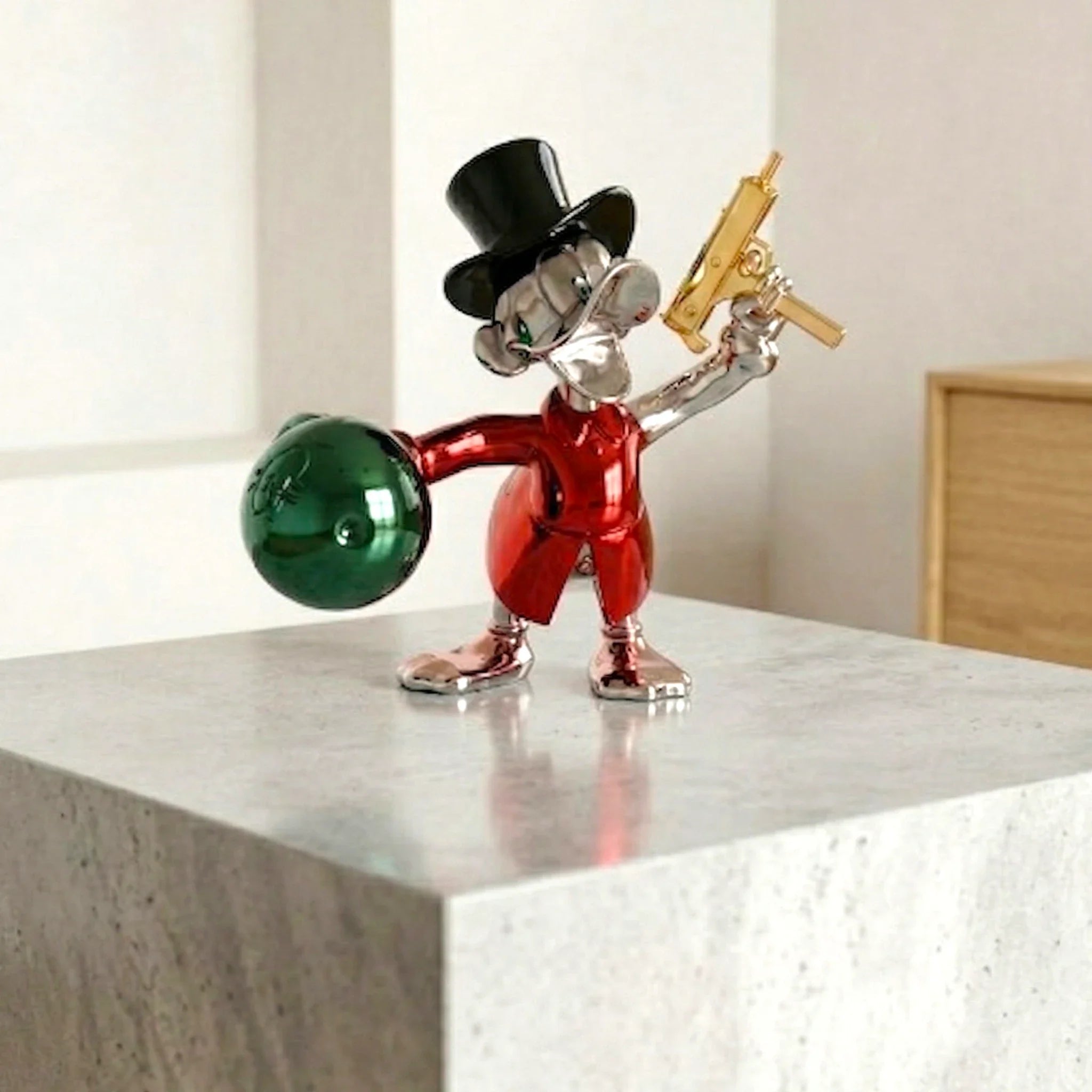 Fortune Guard Duck Figurine