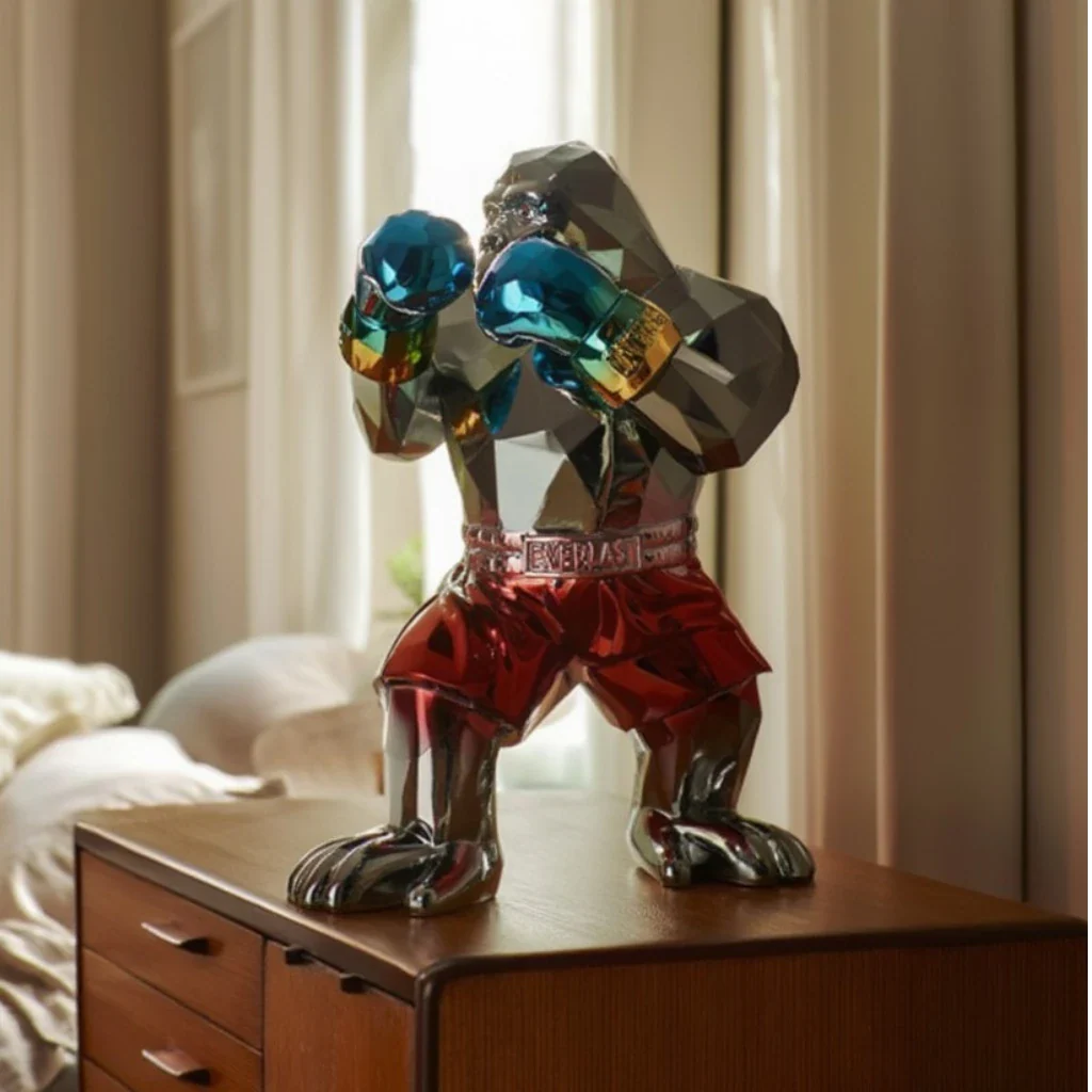 Bold Gorilla Boxer Figurine