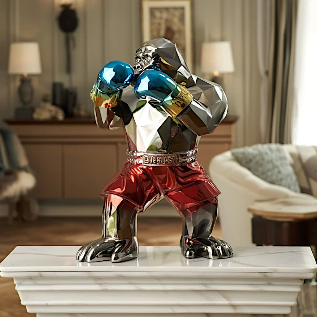 Bold Gorilla Boxer Figurine