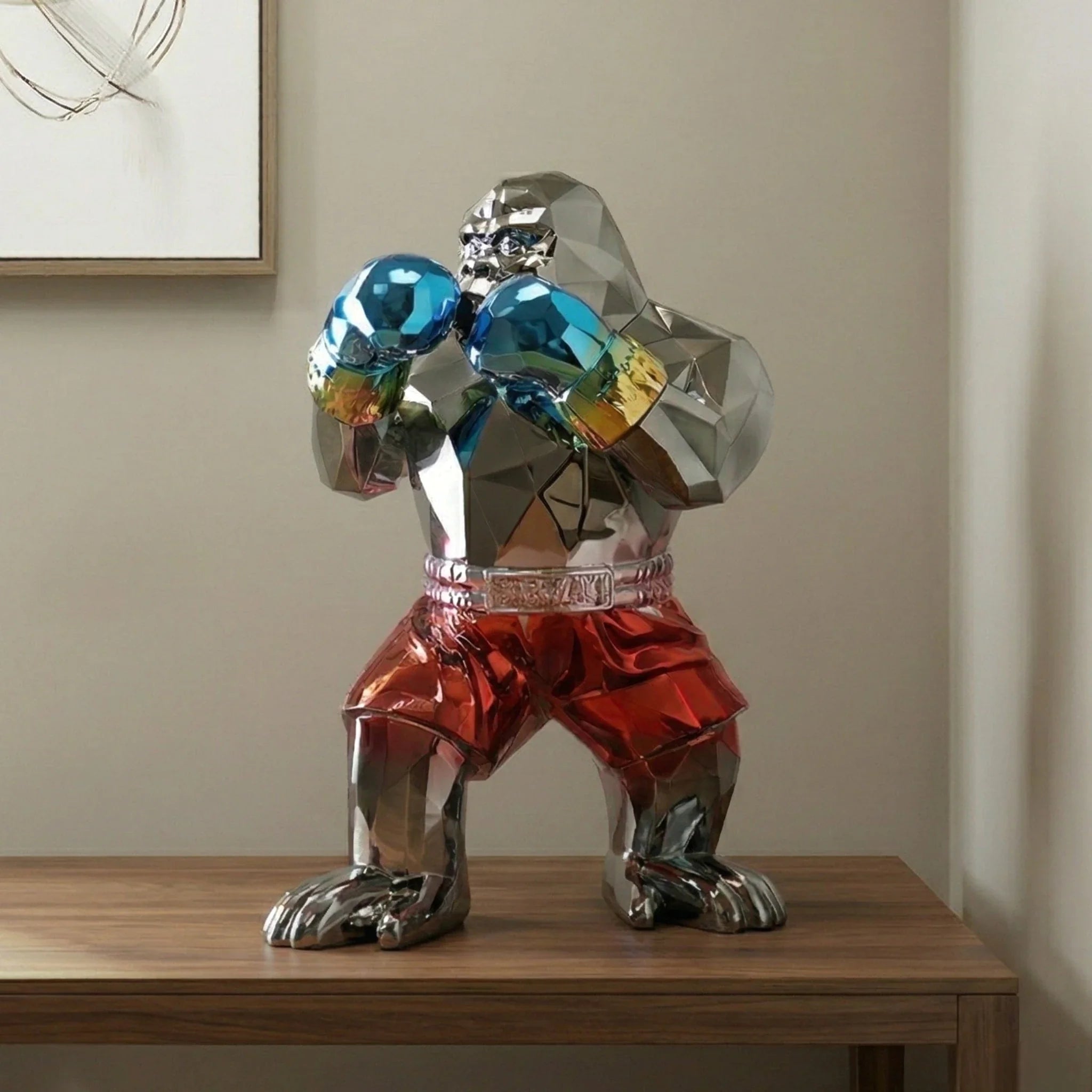 Bold Gorilla Boxer Figurine