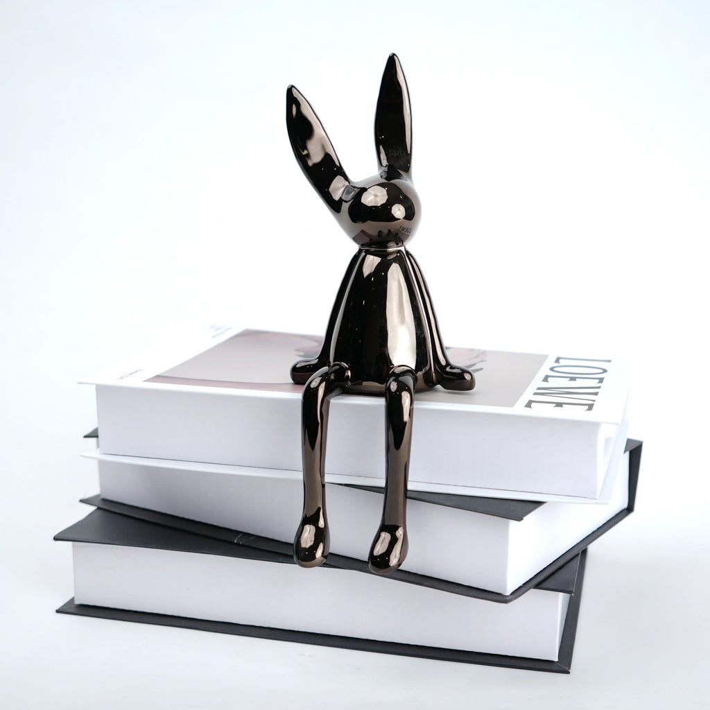 Minimal Bunny Edge Figurine