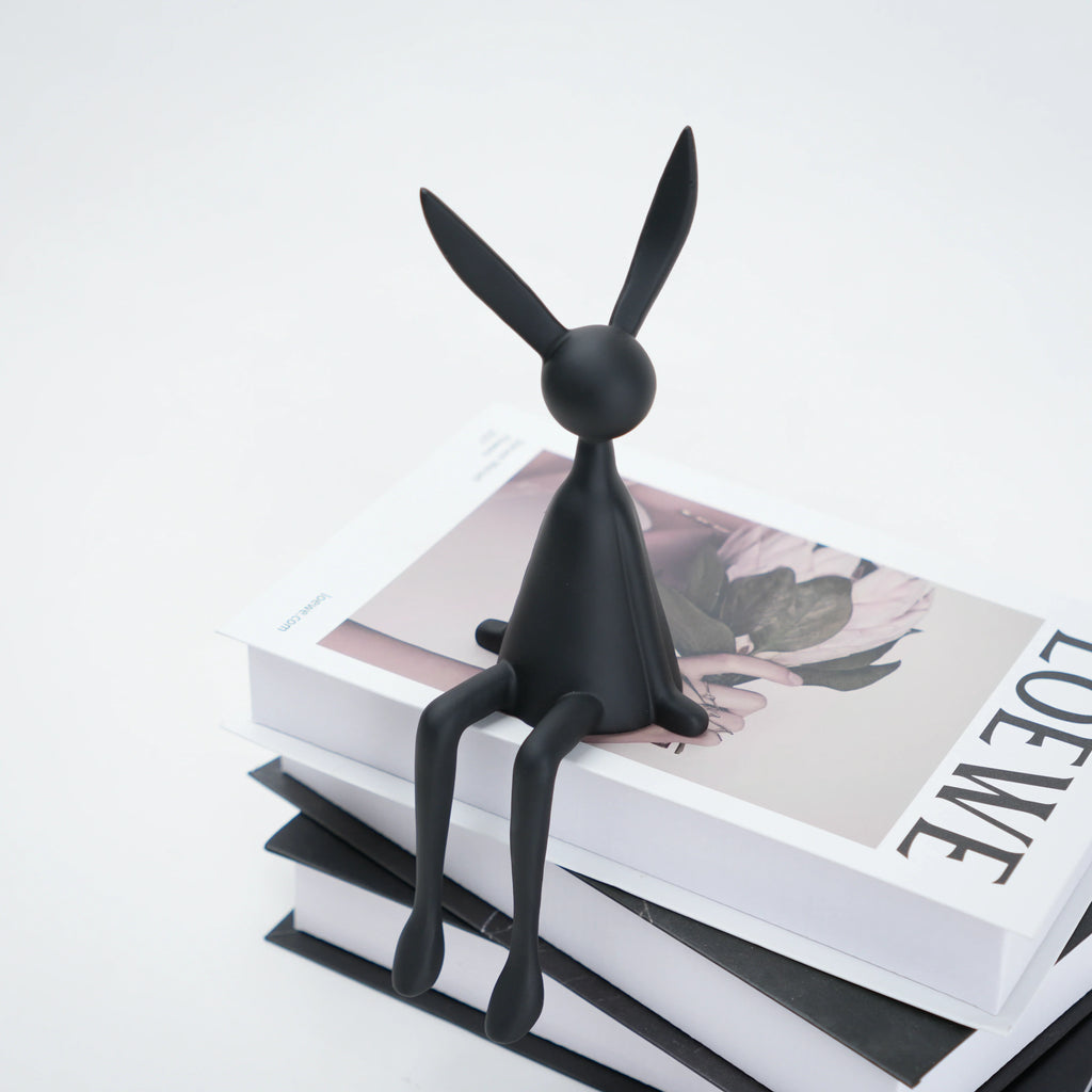 Minimal Bunny Edge Figurine