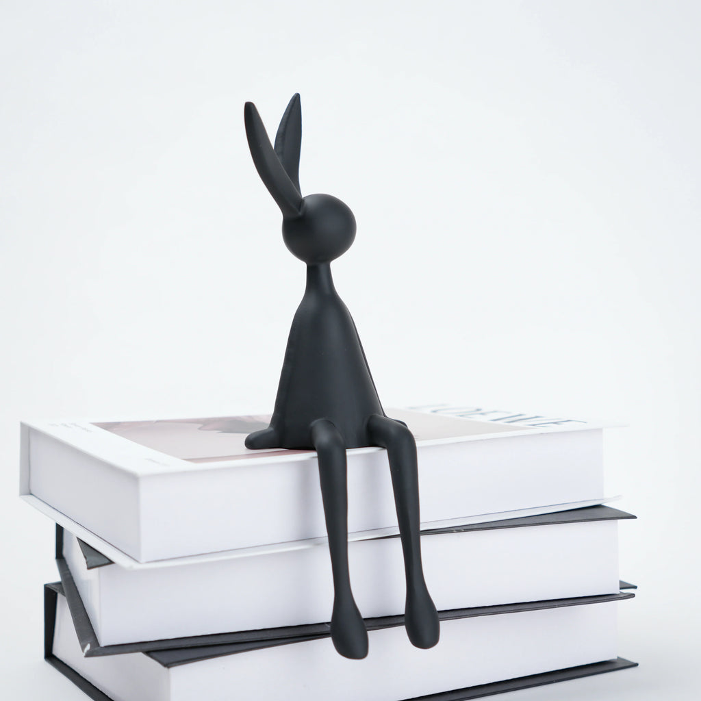 Minimal Bunny Edge Figurine