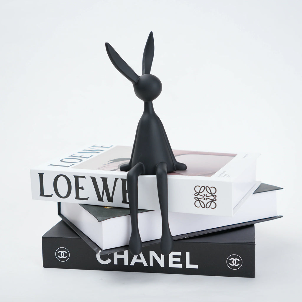 Minimal Bunny Edge Figurine