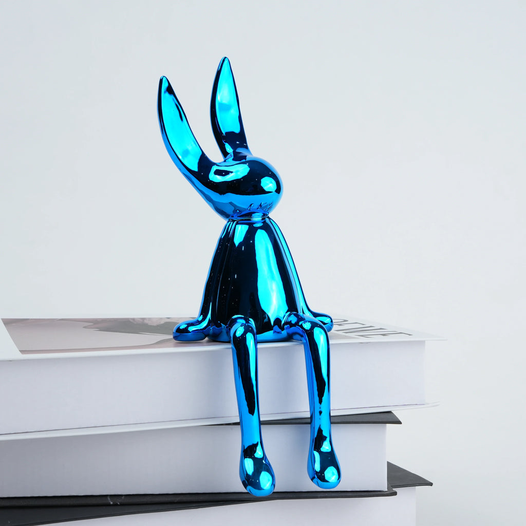 Minimal Bunny Edge Figurine