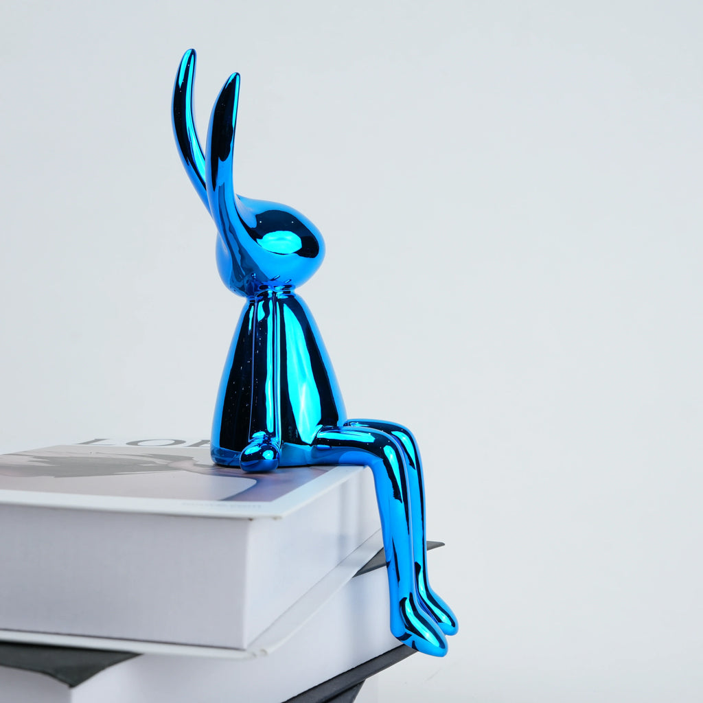 Minimal Bunny Edge Figurine