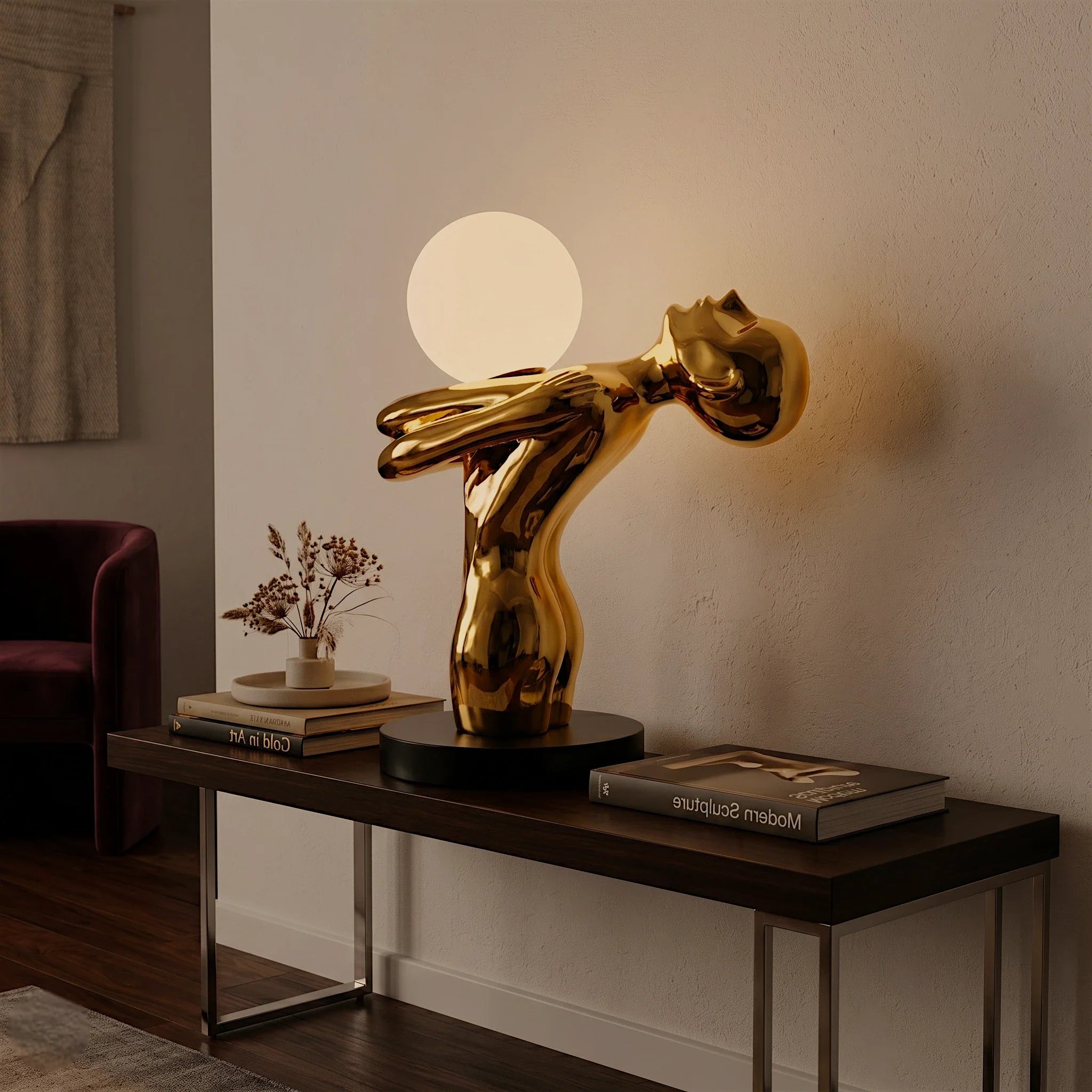 Auric Flow Table Lamp