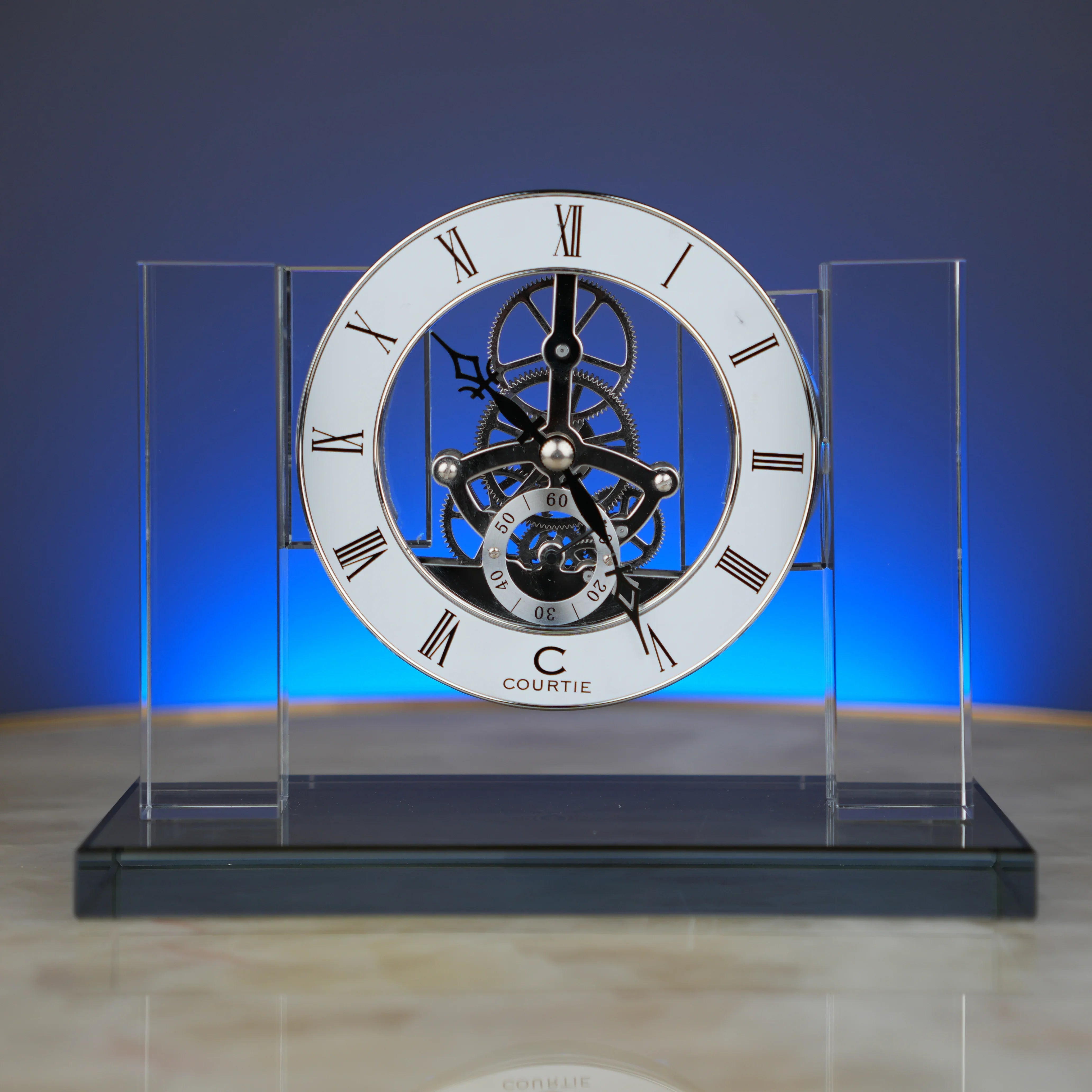 Crystal Elegance Clock – ZINARCH INDIA