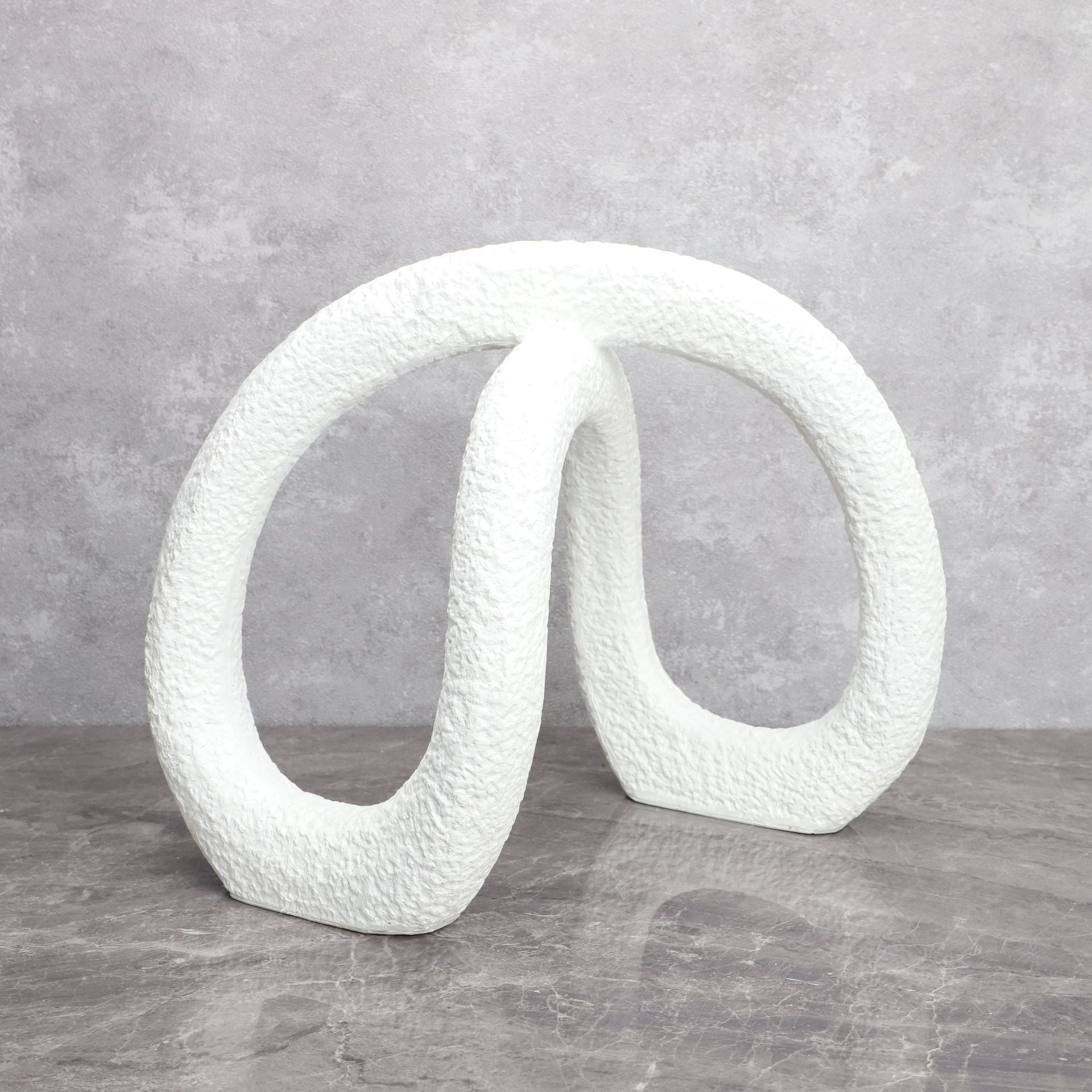 Infinity Loop Decor – White – ZINARCH INDIA