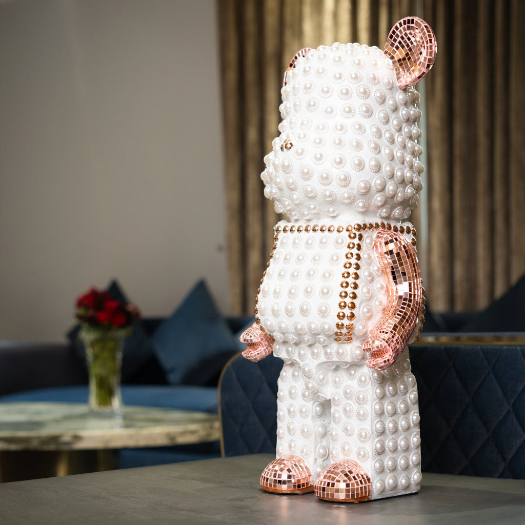 Pearl Bear Duo - Rose Gold