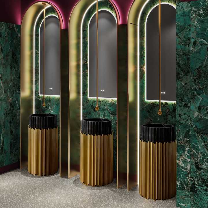 Gilded Rib Elegance by Zinarch