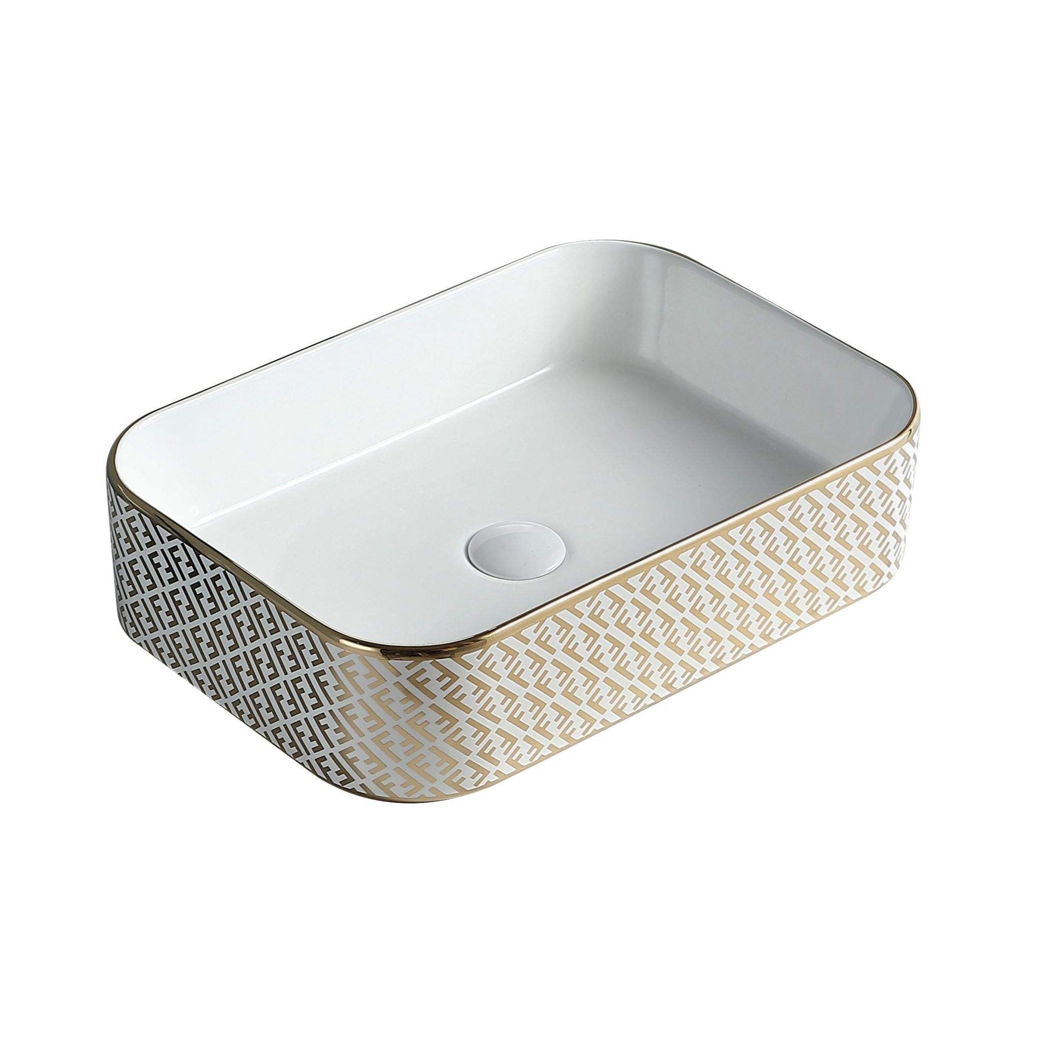 Designer Gold Table Top Basin