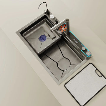 Rainfall Sink with Digital Display