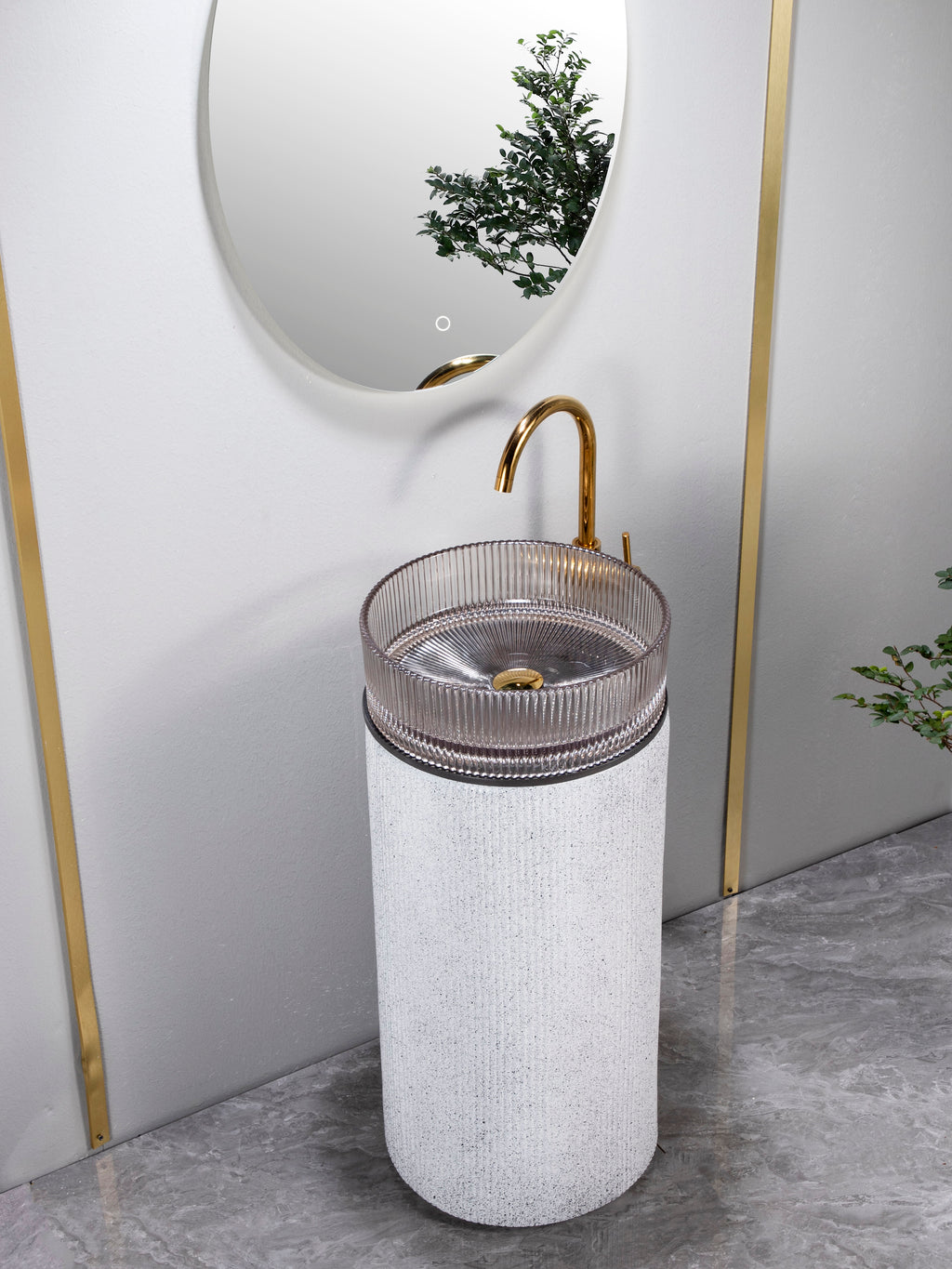 Classic Column White Sand Stone