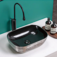 ZINARCH Silver Line Outside Black