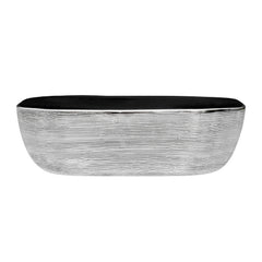 ZINARCH Silver Line Outside Black