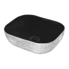 ZINARCH Silver Line Outside Black