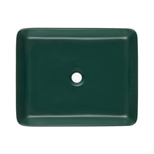 Zinarch Pastel Green Countertop Basin