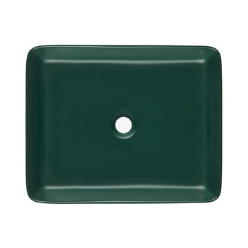 Zinarch Pastel Green Countertop Basin