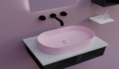 Zinarch Oval Shaped Pastel Basin