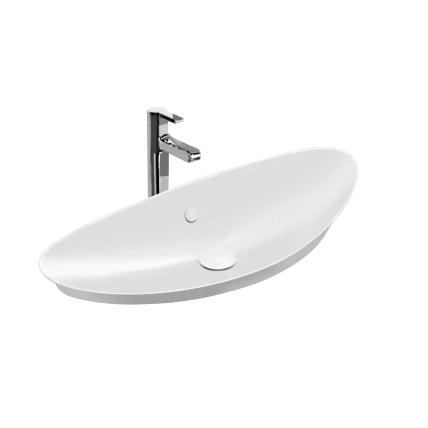 White Oval Table Top Basin
