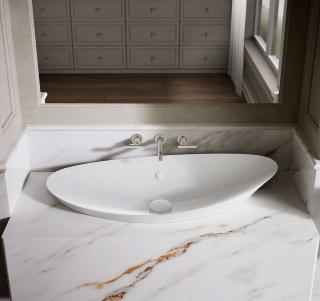White Oval Table Top Basin