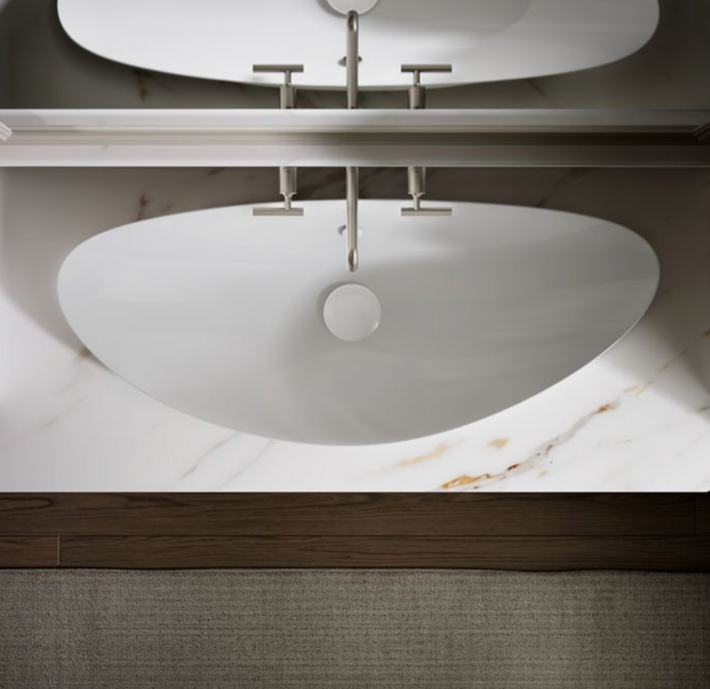 White Oval Table Top Basin