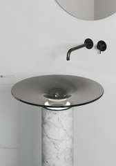 Concrete Pedestal Basin with Acrylic Top