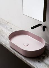 Zinarch Oval Shaped Pastel Basin