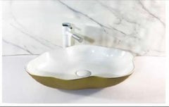 Floral Majesty Table Top Basin by Zinarch