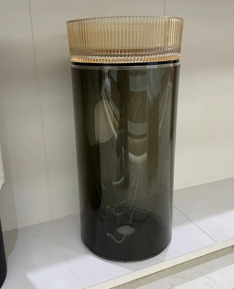 Luxury Acrylic & Glass Pedestal Basin