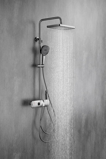 Zinarch Piano Key Shower Set