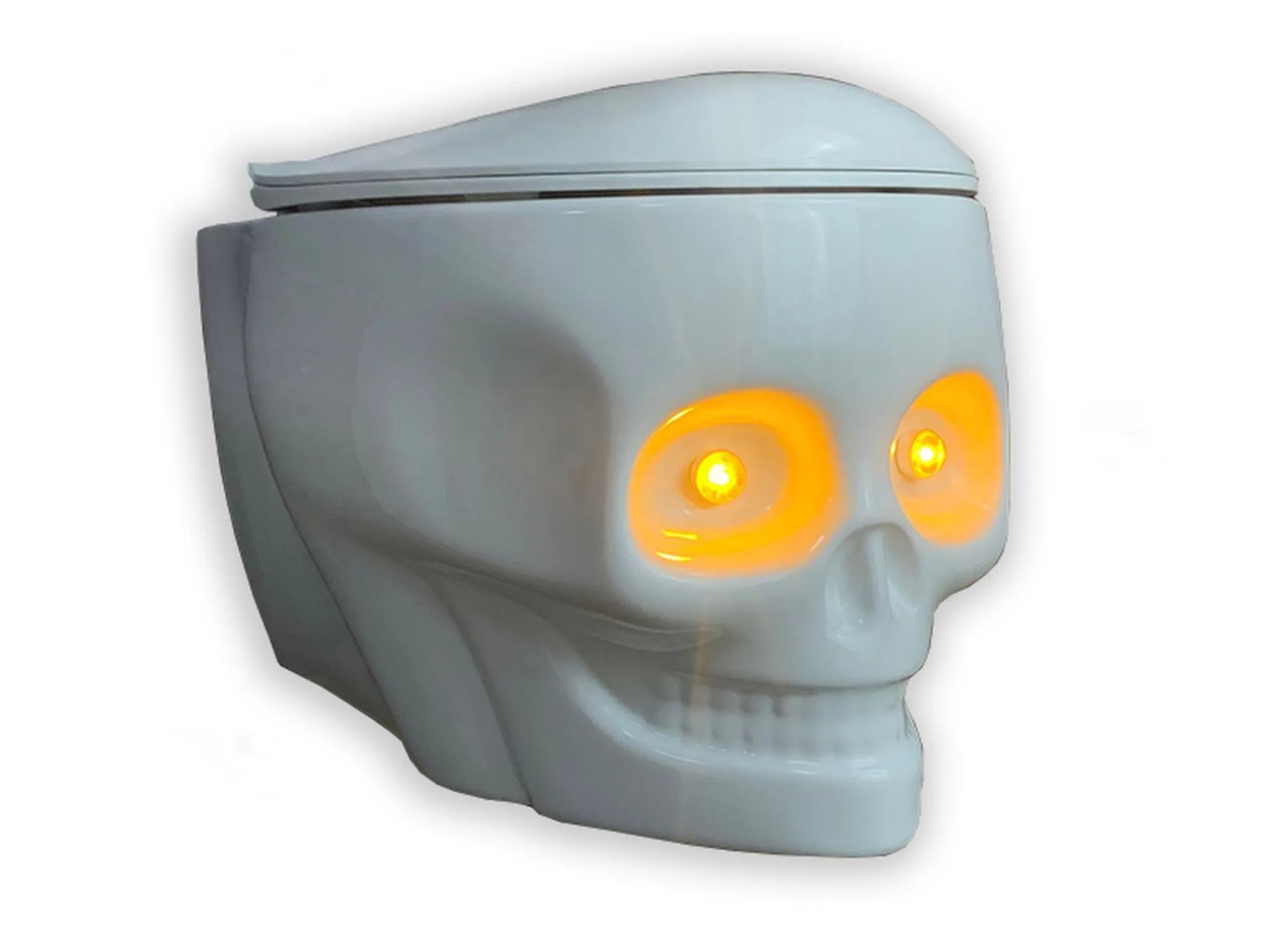 Skull With Sensor Lights Closet